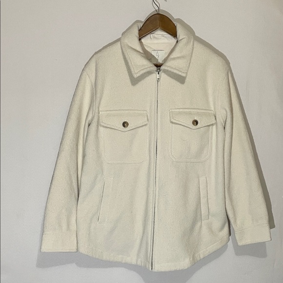 Joie Sherpa Jacket Sz Large - Picture 1 of 10